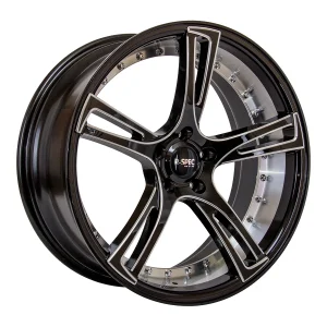 RTX Wheels – Assassin – Black – 20″x10.5″ 35mm – Summer Wheels – 081663